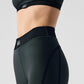 Airlift High Rise 7/8 Line Up Leggings — Charcoal Green
