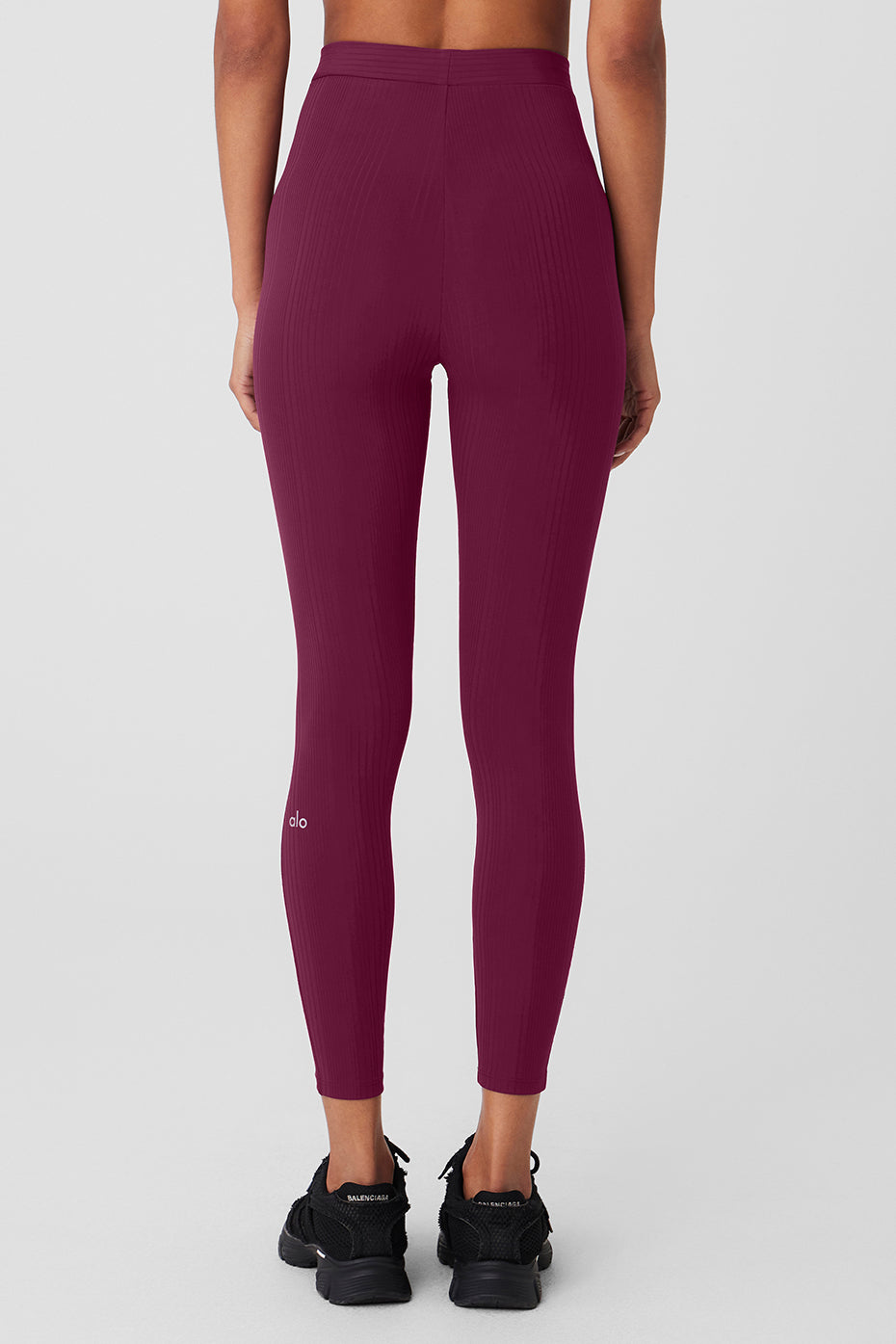 High Rise 7/8 Run It Back Leggings — Wild Berry