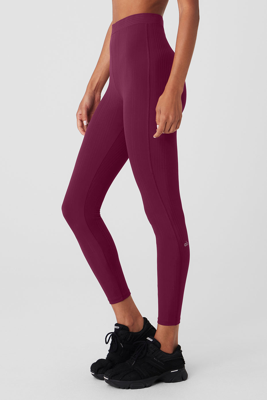 High Rise 7/8 Run It Back Leggings — Wild Berry