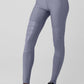 Airlift Winter Warm High Rise Supermoto Leggings — Fog