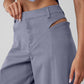 High Rise Risk Taker Trouser — Fog