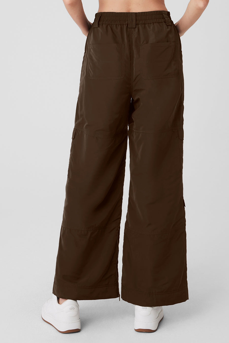 High Rise Ski — Moto Puffer Pant — Espresso