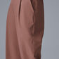 High Rise Pursuit Trouser (Long) — Chestnut