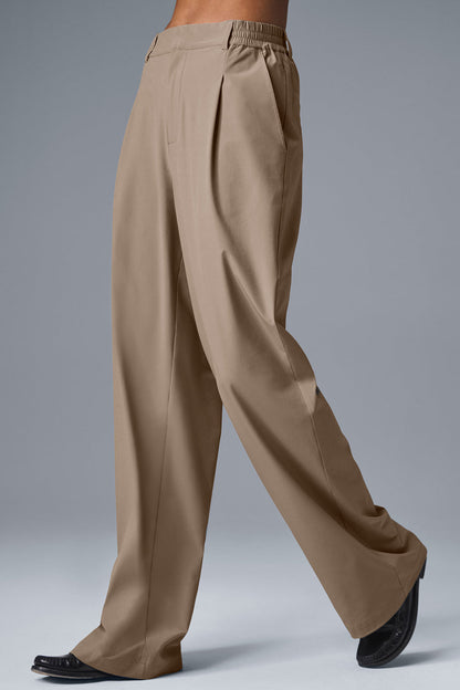 High Rise Pursuit Trouser (Long) — Gravel