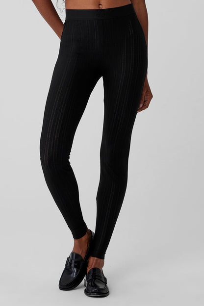 High Rise Euphoria Leggings — Black
