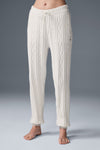 Cable Knit Winter Bliss Pant — Ivory