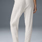 Cable Knit Winter Bliss Pant — Ivory