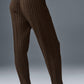 Cable Knit Winter Bliss Pant — Espresso