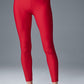 Airlift Strength Extreme High Rise 7/8 Leggings — Bold Red