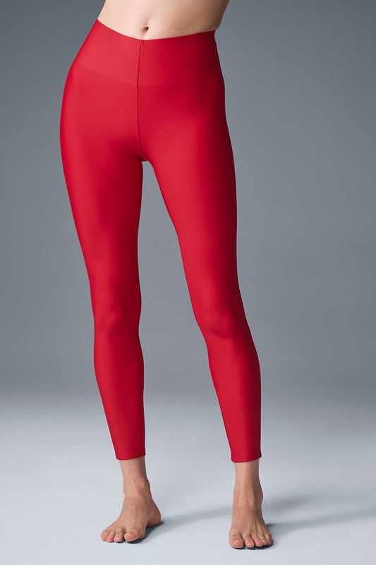Airlift Strength Extreme High Rise 7/8 Leggings — Bold Red