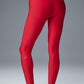 Airlift Strength Extreme High Rise 7/8 Leggings — Bold Red