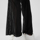 Mesh High Rise Flicker Pant — Black