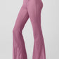 Mesh High Rise Flicker Pant — Soft Mulberry