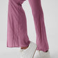 Mesh High Rise Flicker Pant — Soft Mulberry