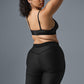 Airlift Mesh Line Up High Rise Leggings — Black