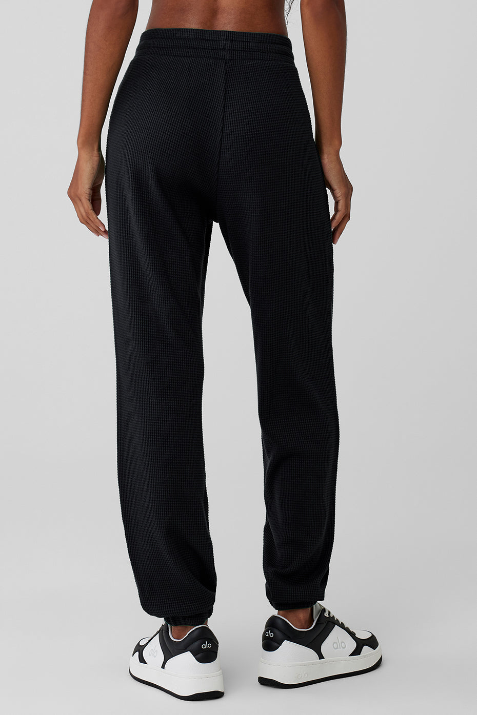Waffle Weekend Escape Jogger — Black