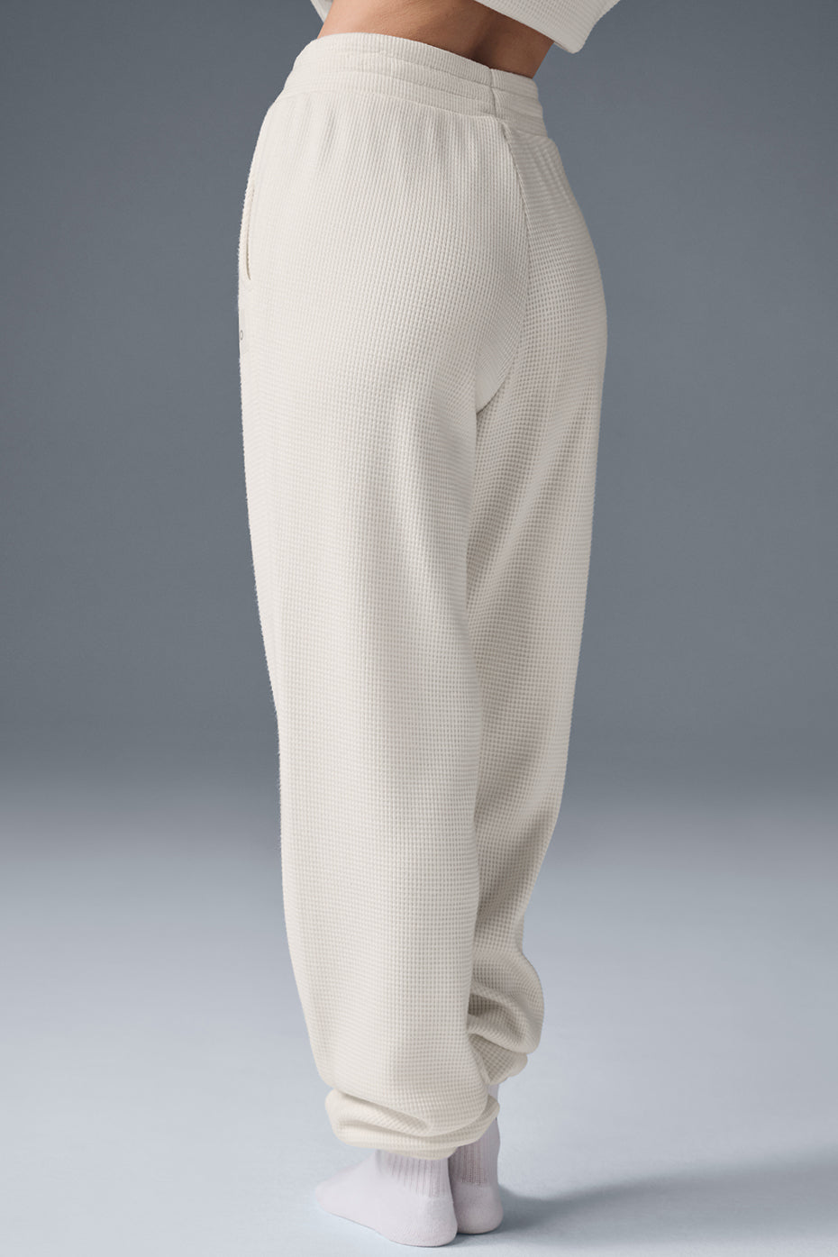 Waffle Weekend Escape Jogger — Ivory