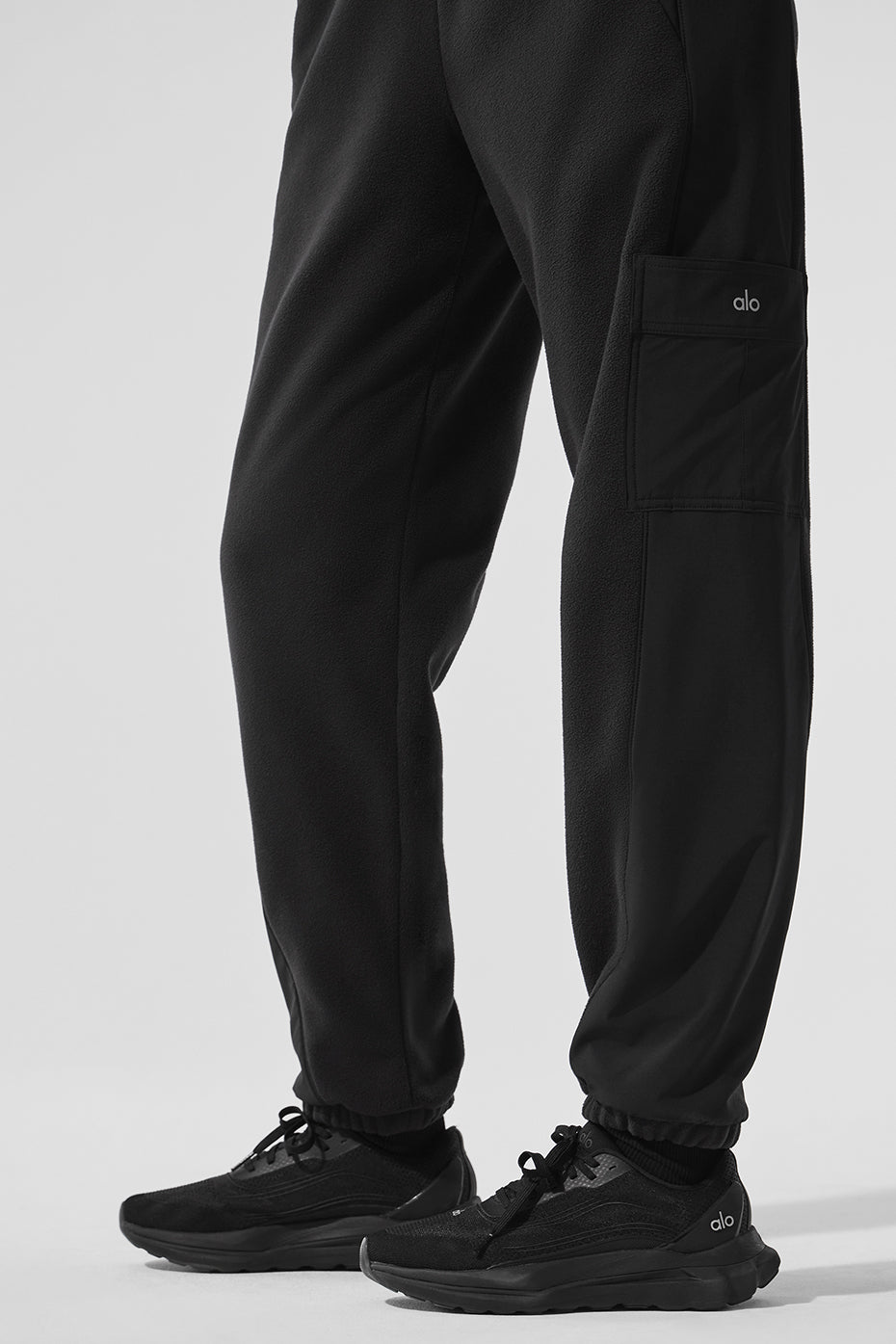 Polar Fleece Wintry Mix Pant — Black