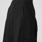 Show Off Cargo Wide Leg Trouser (Long) — Black