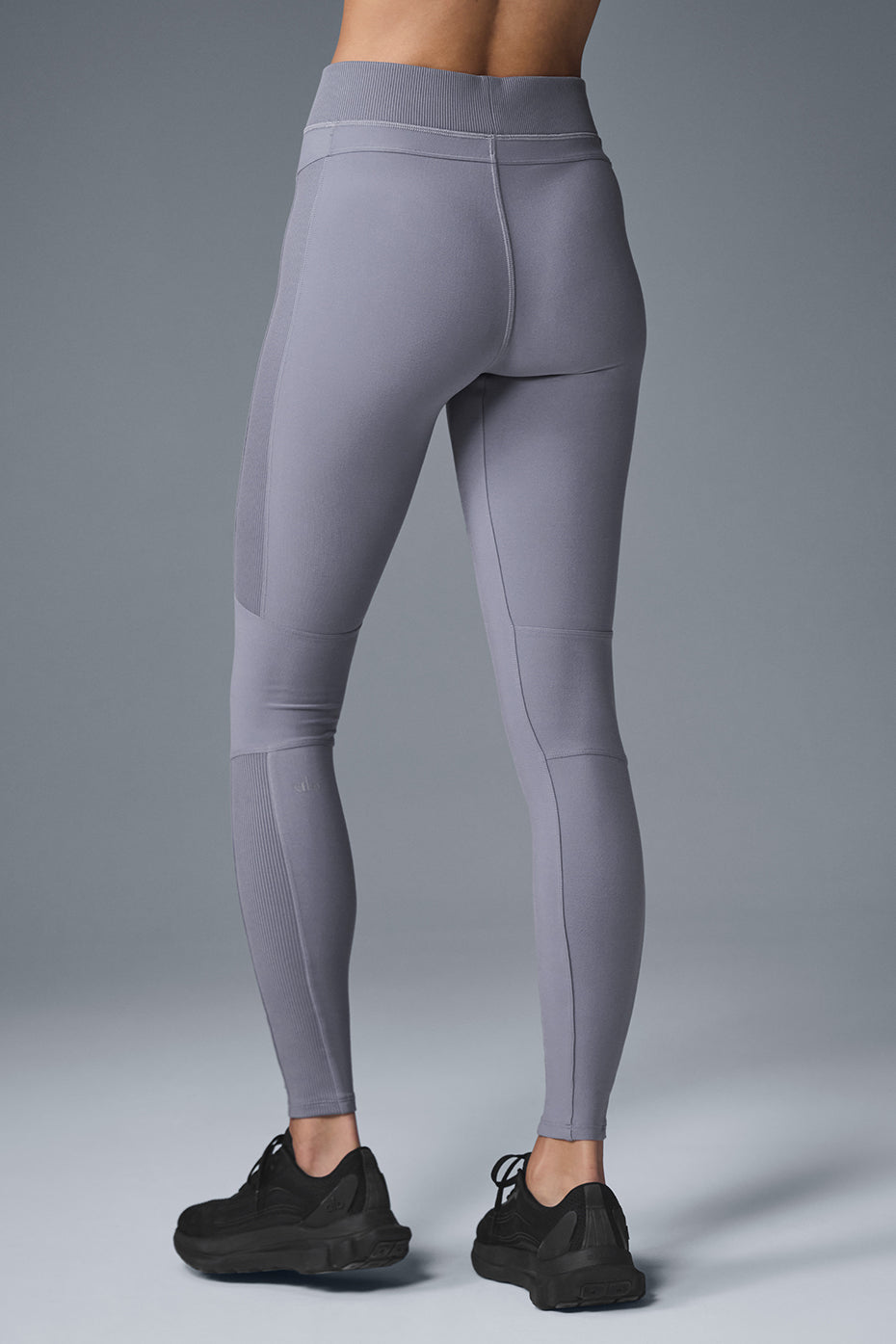 Alosoft High Rise Head Start Leggings — Fog