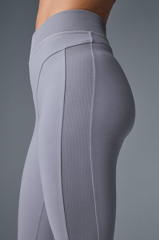Alosoft High Rise Head Start Leggings — Fog