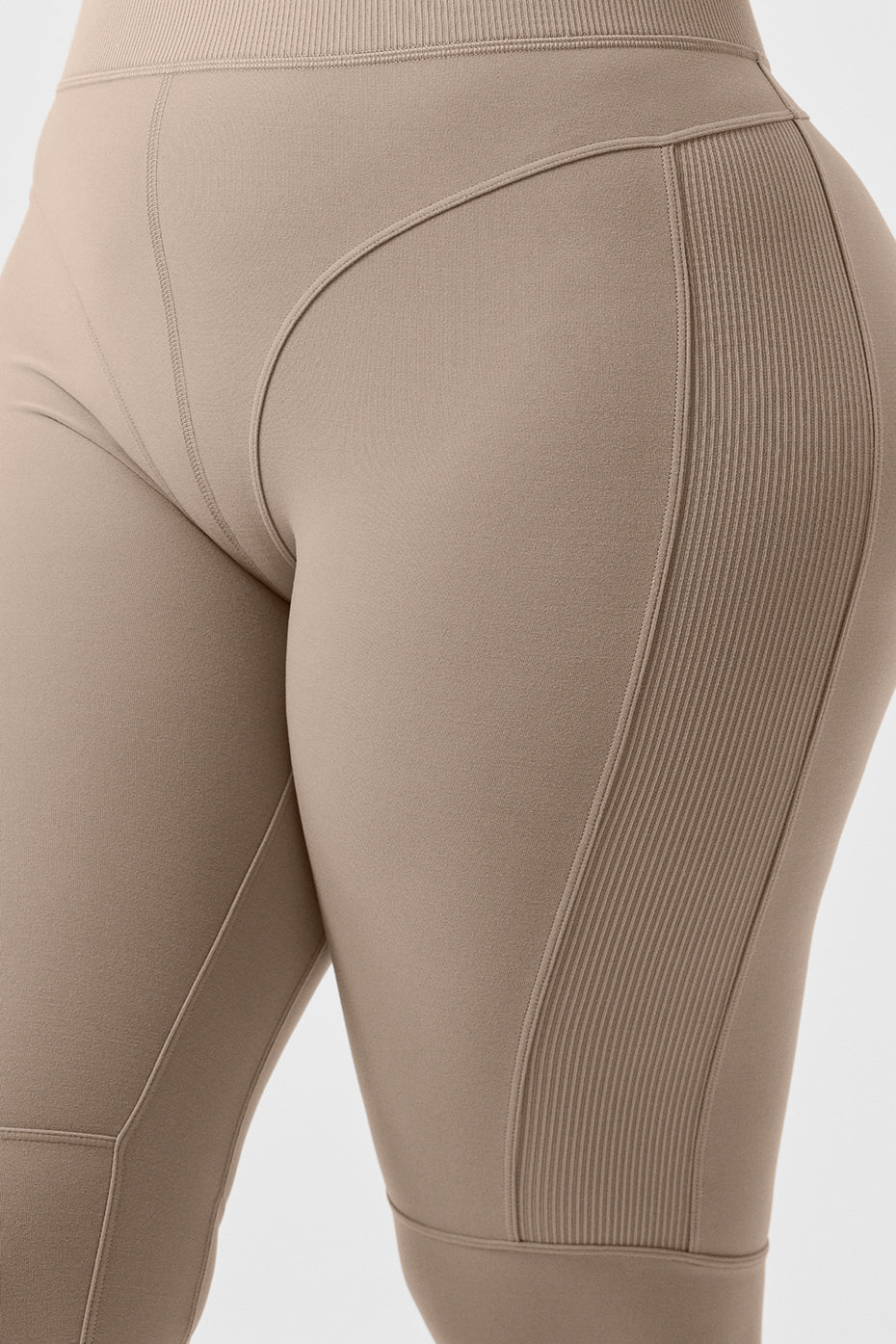 Alosoft High Rise Head Start Leggings — Gravel