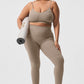 Alosoft High Rise Head Start Leggings — Gravel