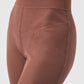 Striped Mesh Tropical Nights Flare Pant — Chestnut