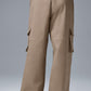 High Rise Night Out Cargo Trouser — Gravel