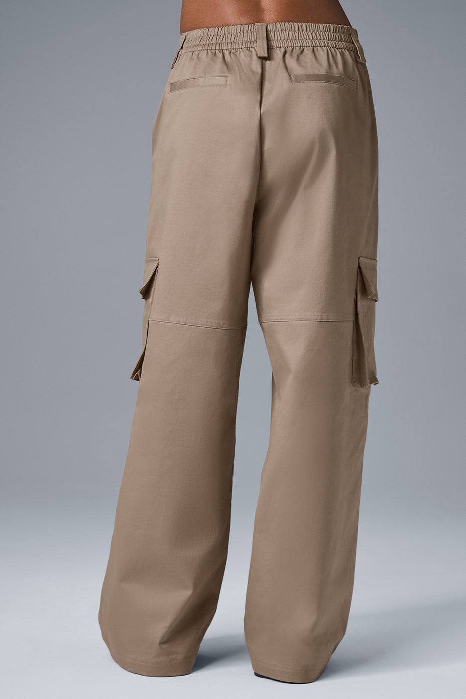 High Rise Night Out Cargo Trouser — Gravel