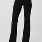 Airbrush High Rise Flare Leggings — Black