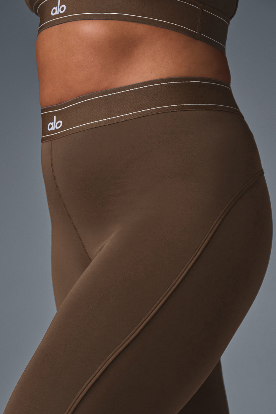 Airlift High Rise Suit Up Leggings — Espresso