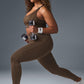 Airlift High Rise Suit Up Leggings — Espresso