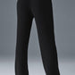Snuggle Up Sweater High Rise Wide Leg Pant — Black
