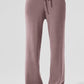 Snuggle Up Sweater High Rise Wide Leg Pant — Mushroom
