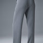 Snuggle Up Sweater High Rise Wide Leg Pant — Steel Grey
