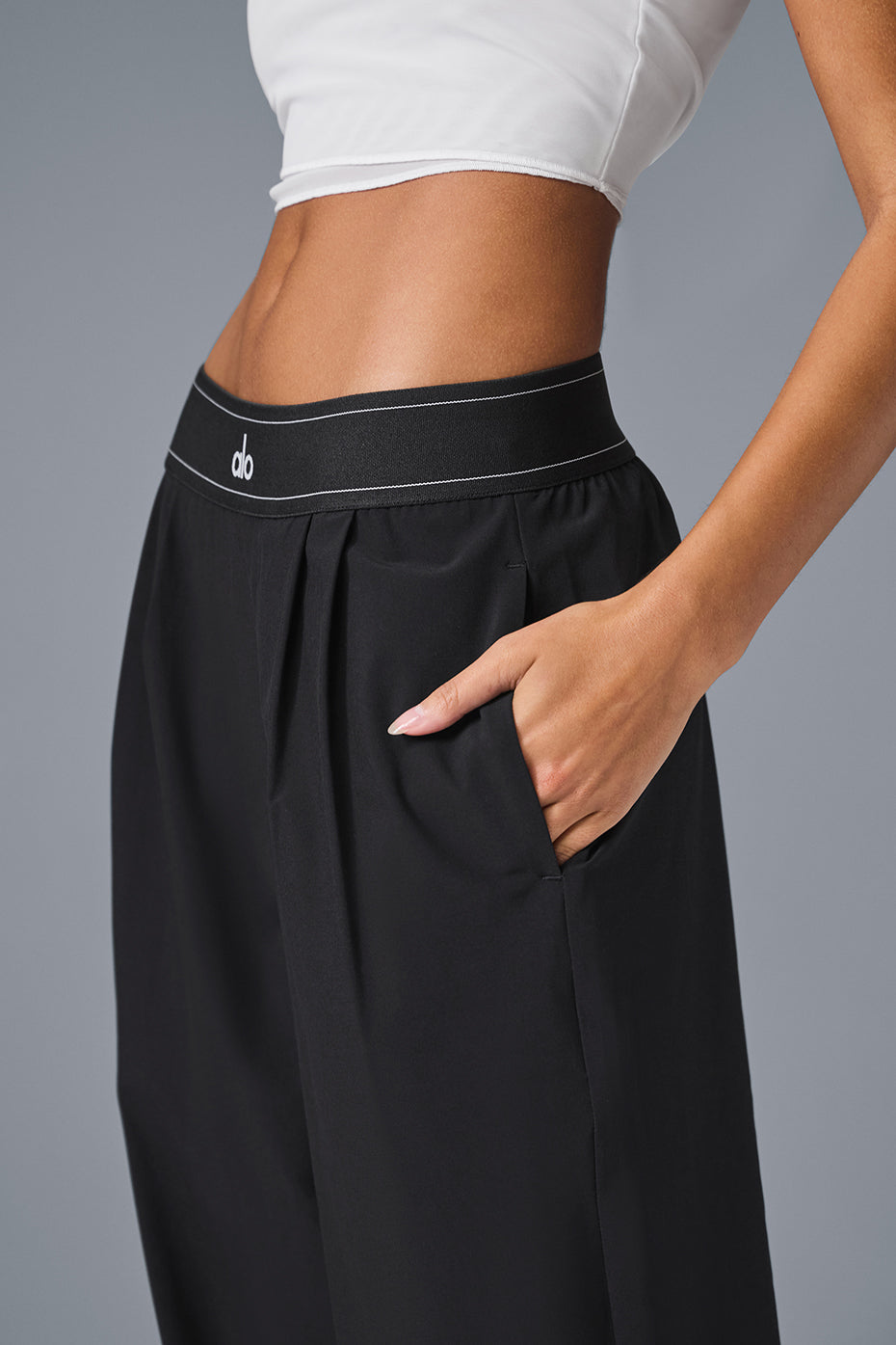 Suit Up Trouser (Regular) — Black
