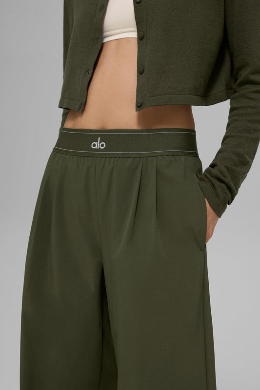 Suit Up Trouser (Regular) — Green Olive