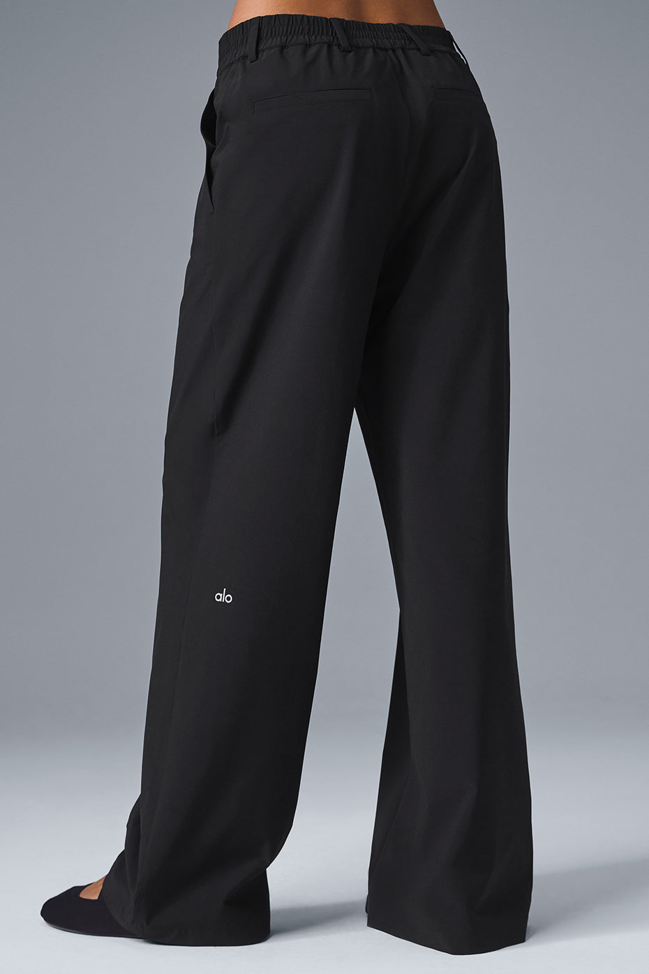 High Rise Pursuit Trouser (Regular) — Black