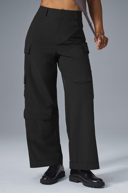 Workwear Cargo Pant — Black