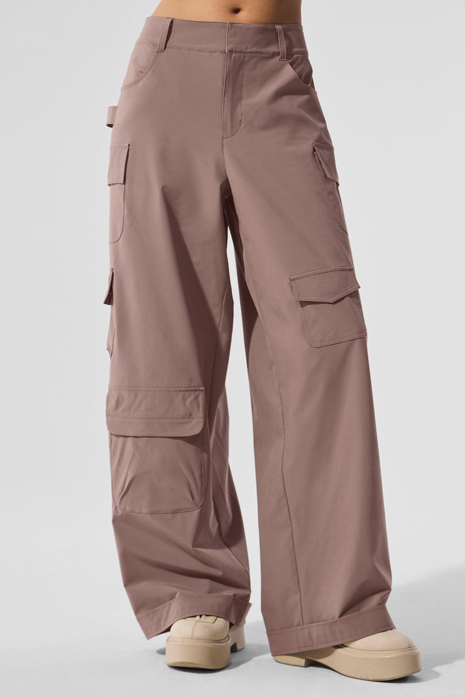Workwear Cargo Pant — Mushroom