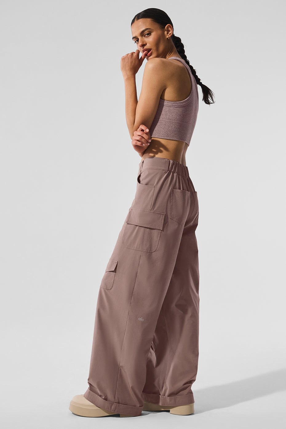 Workwear Cargo Pant — Mushroom