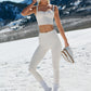 Airlift High Rise 7/8 Turn It Up Leggings — Ivory