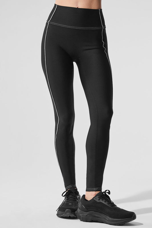 Airlift High Rise Redefine Leggings — Black/White