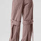 High Rise Voyager Trouser — Mushroom