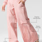 High Rise Voyager Trouser — Pink Quartz