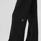Serenity Wide Leg Joggers — Black