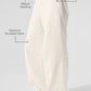 Serenity Wide Leg Joggers — Ivory