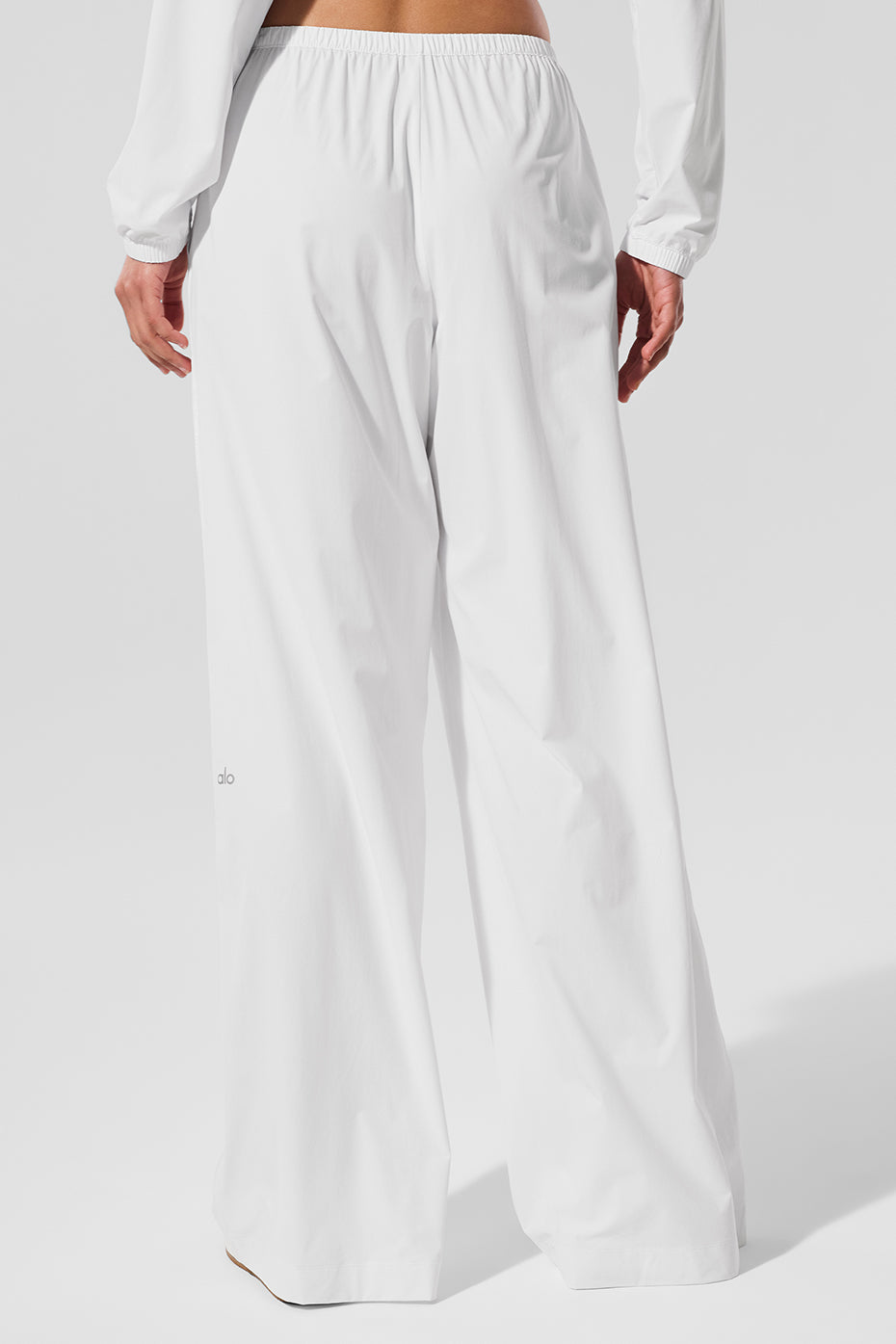 Breezy Wide Leg Pant (Long) — White