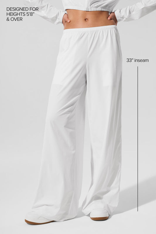 Breezy Wide Leg Pant (Long) — White